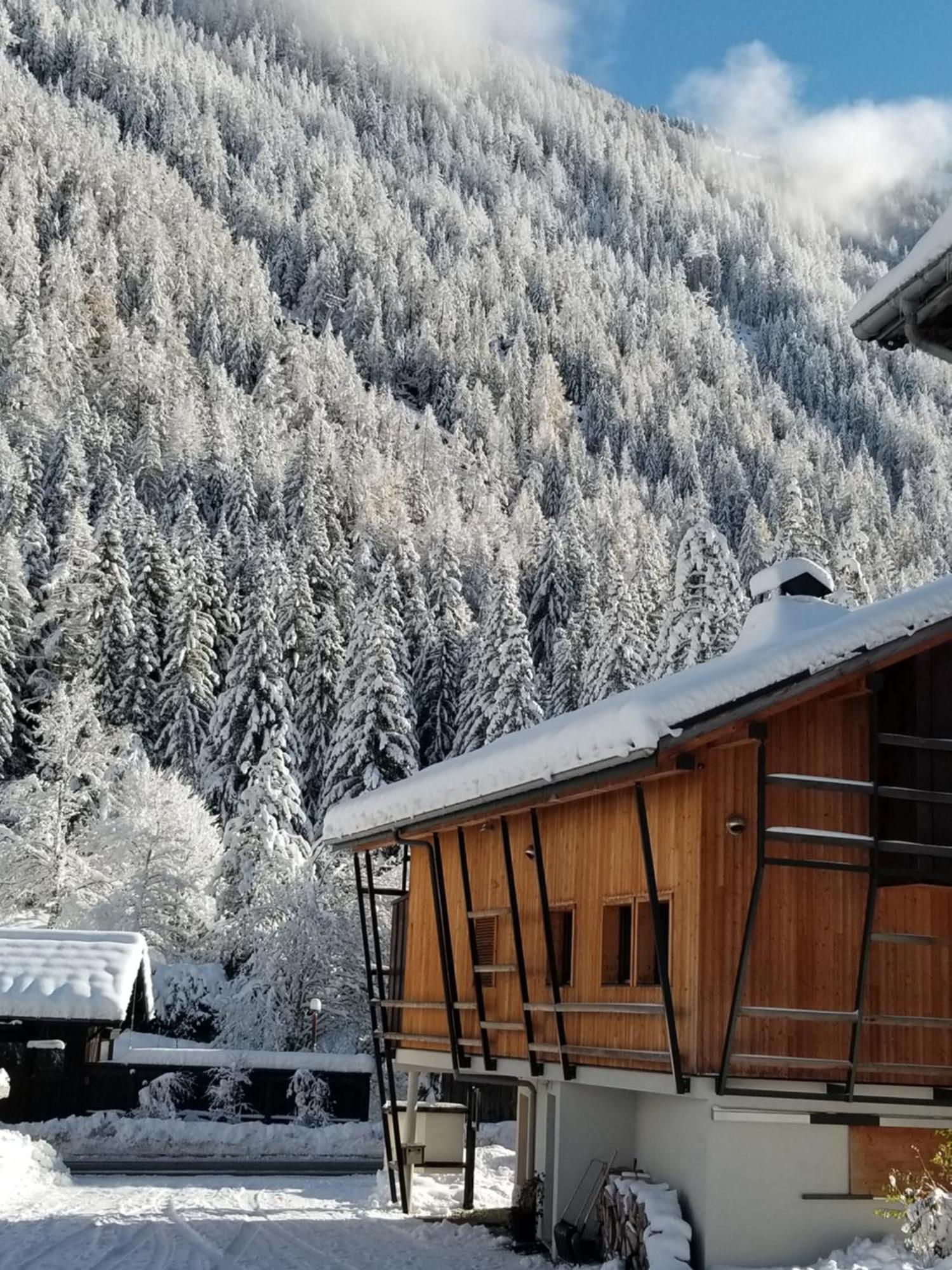 Chalet Walser A Vallorcine 13 Kms Chamonix France Exterior foto